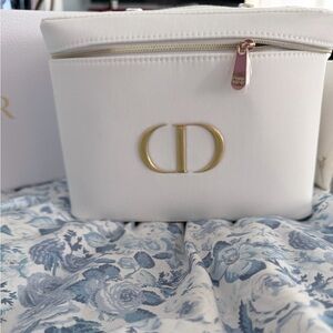 White Dior Beauty Vanity Case